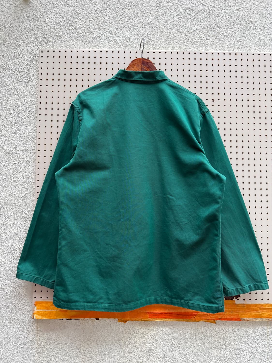 80s SIGGI ITALIAN GREEN EURO 그린 프렌치워크자켓 상품이미지2