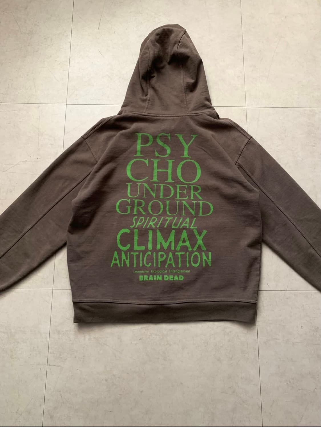 Brain dead 후드티 상품이미지5