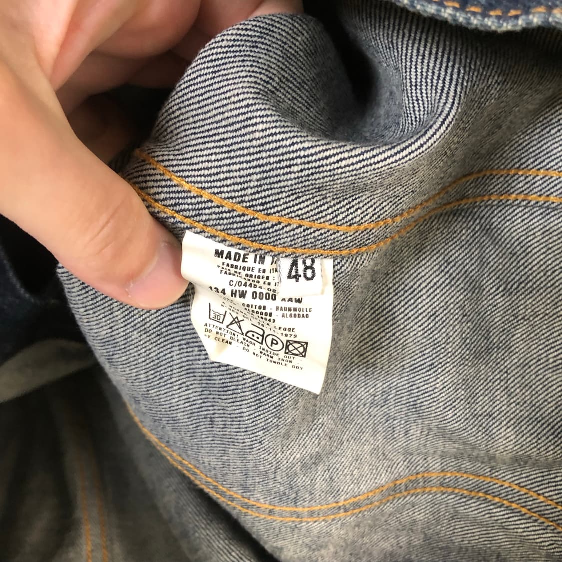 98AW 데님 자켓 상품이미지5