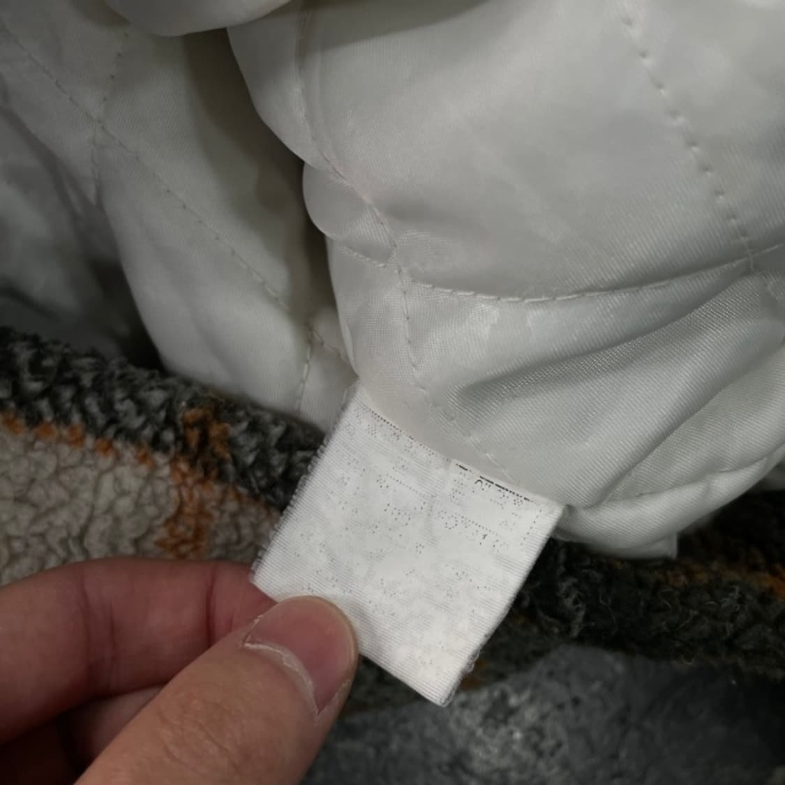 100-105 mlb 양키즈 타탄체크 후리스 자켓  상품이미지5