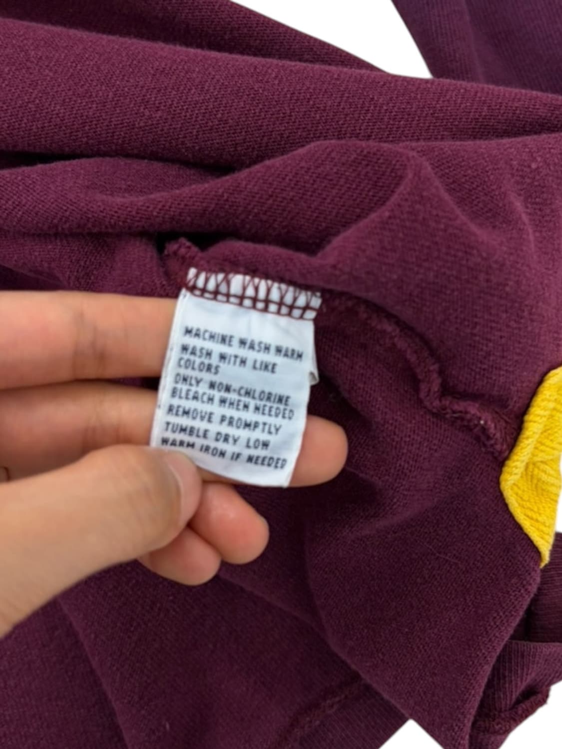 00년대 폴로 빅포니 럭비티셔츠 버건디 (2XL)  상품이미지9