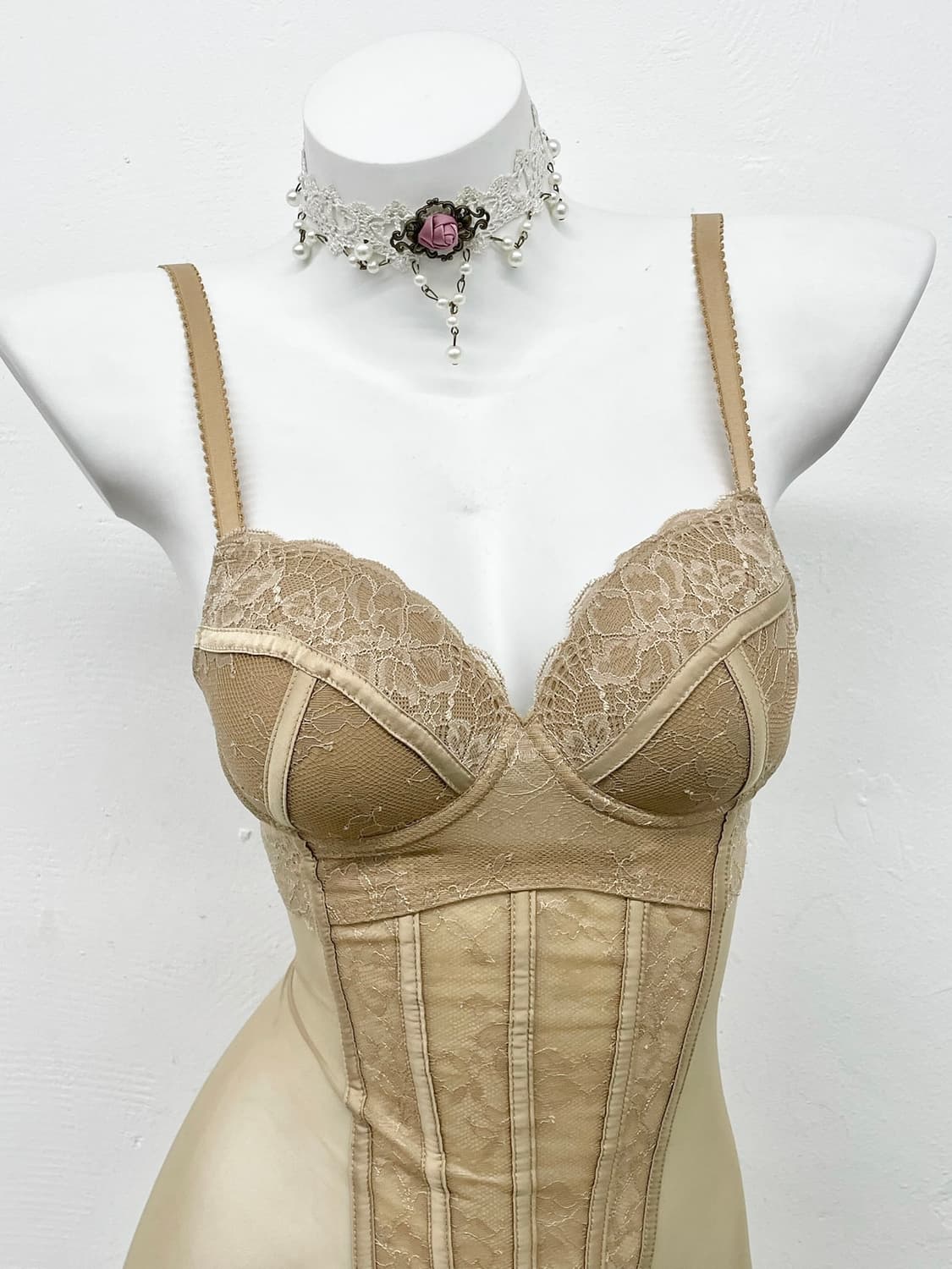 그런지 레이스 코르셋 상품이미지2