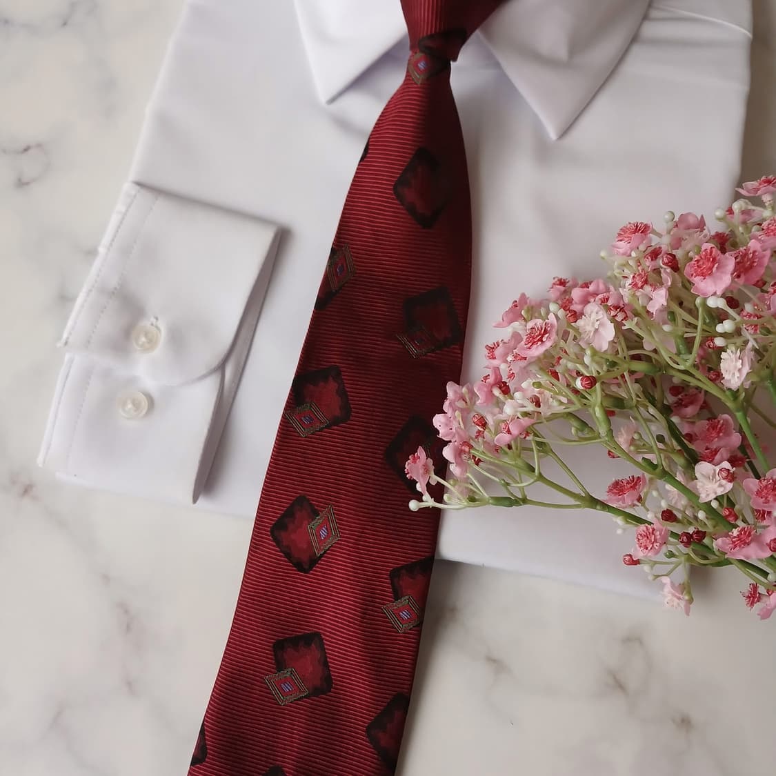 지방시 실크 패턴 로고 자카드 넥타이 8.9cm A+등급 A19151
 상품이미지6