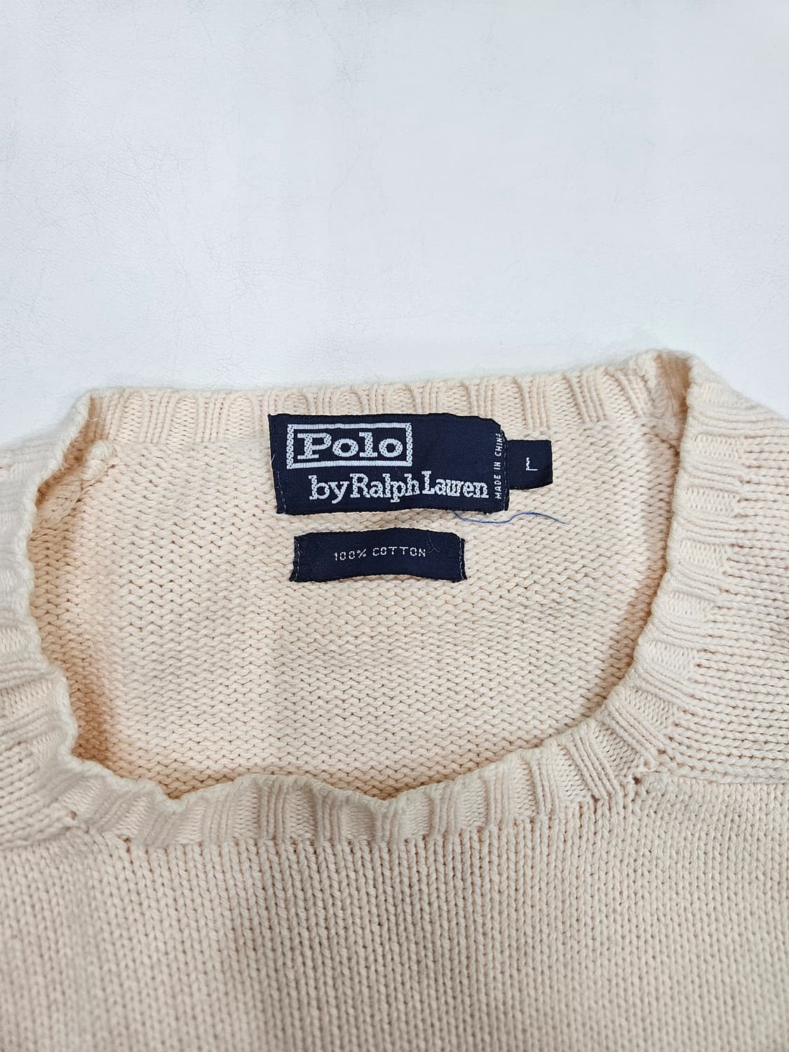 (L) 폴로 베어 코튼 니트 상품이미지2