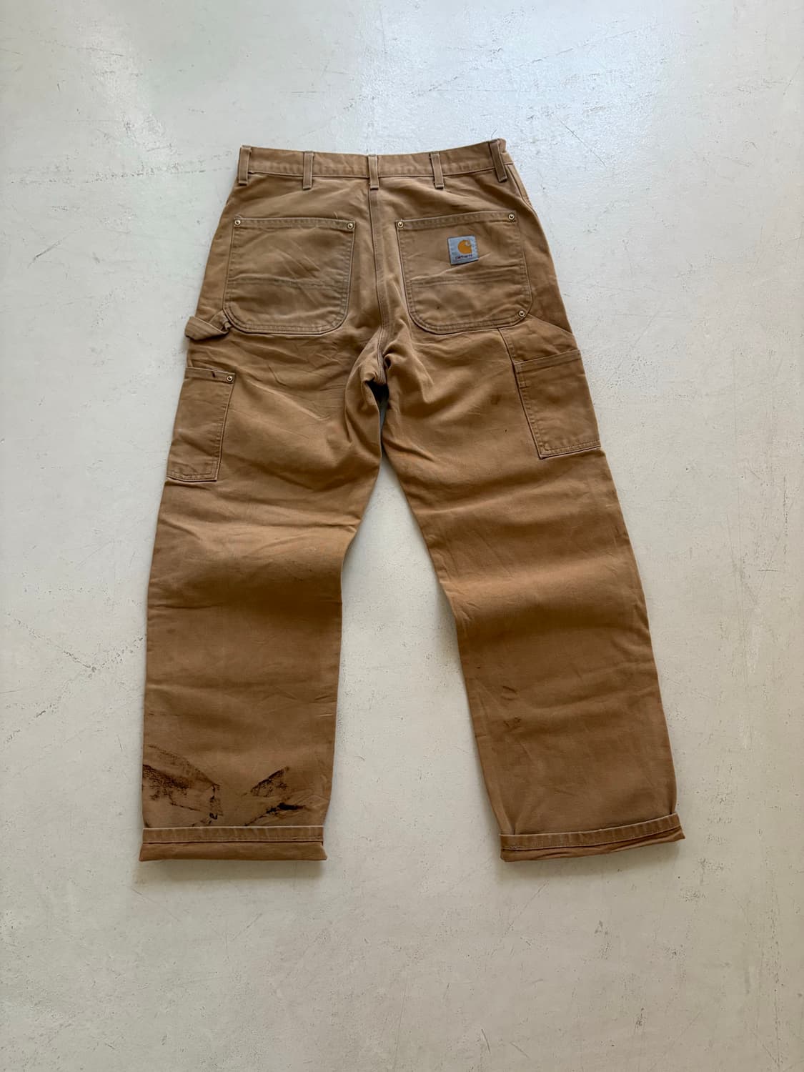 90's Carhartt B01 BRN Double Knee pant 상품이미지9