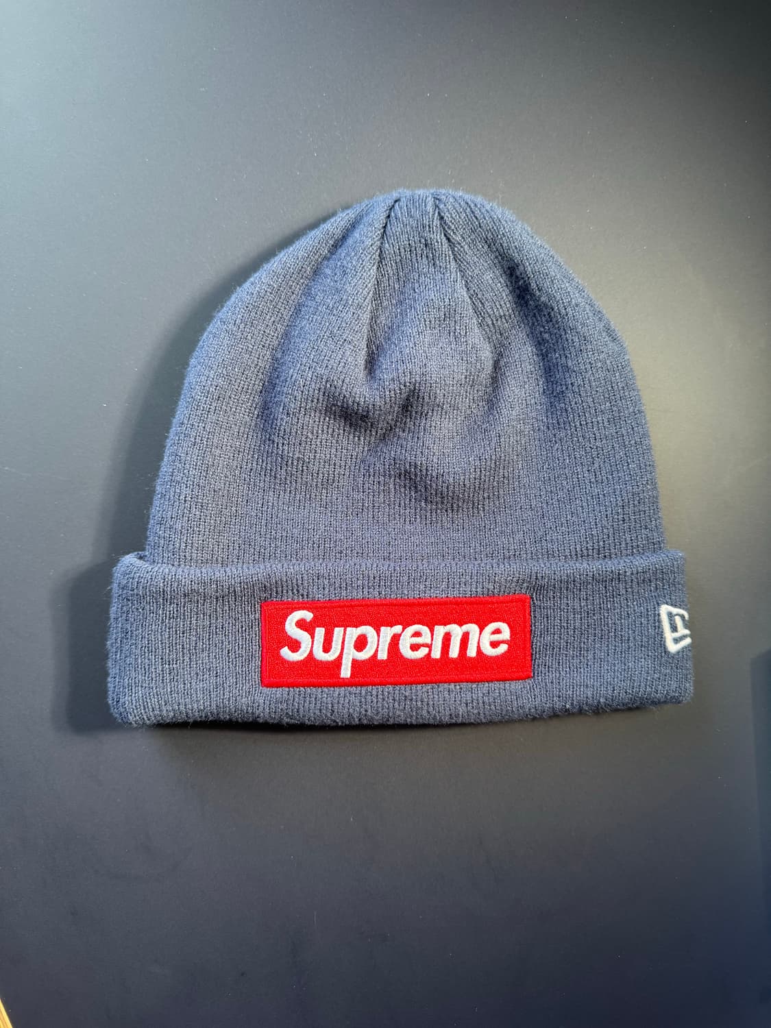 슈프림 뉴에라 박스로고 비니 네이비 - 24FW 상품이미지2