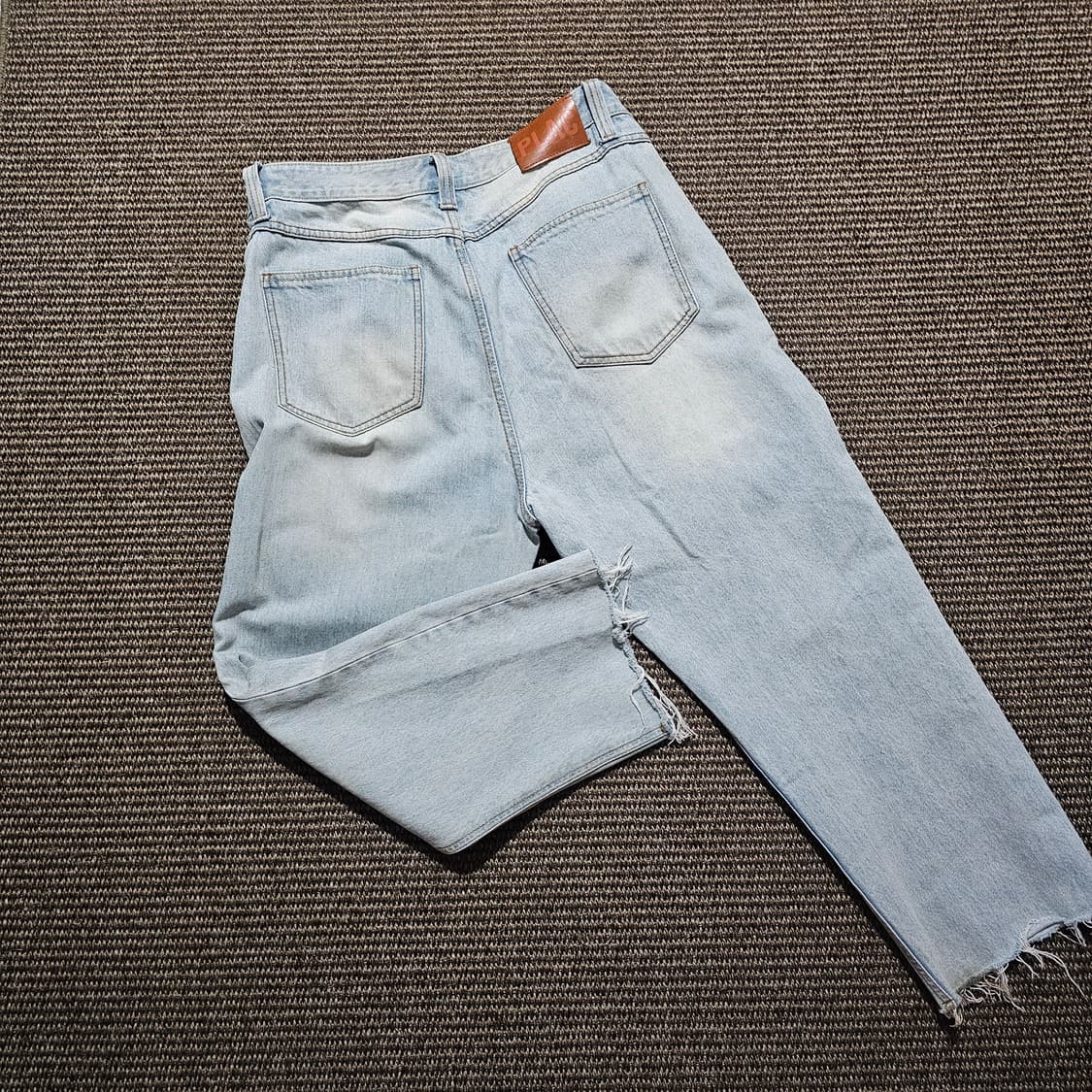 Plac 크롭 워싱 데님 상품이미지2