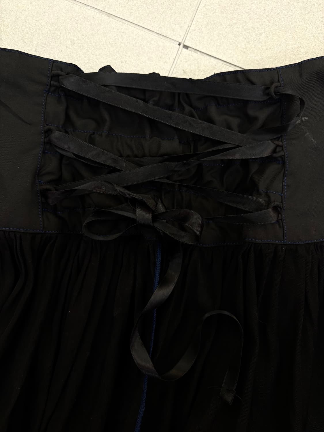 펑크 레이어드 스커트 상품이미지6