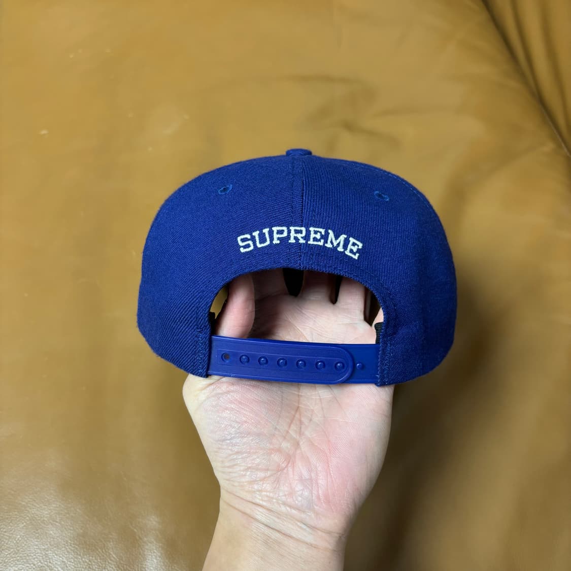 슈프림 6패널 볼캡 모자 오발 네이비 상품이미지7