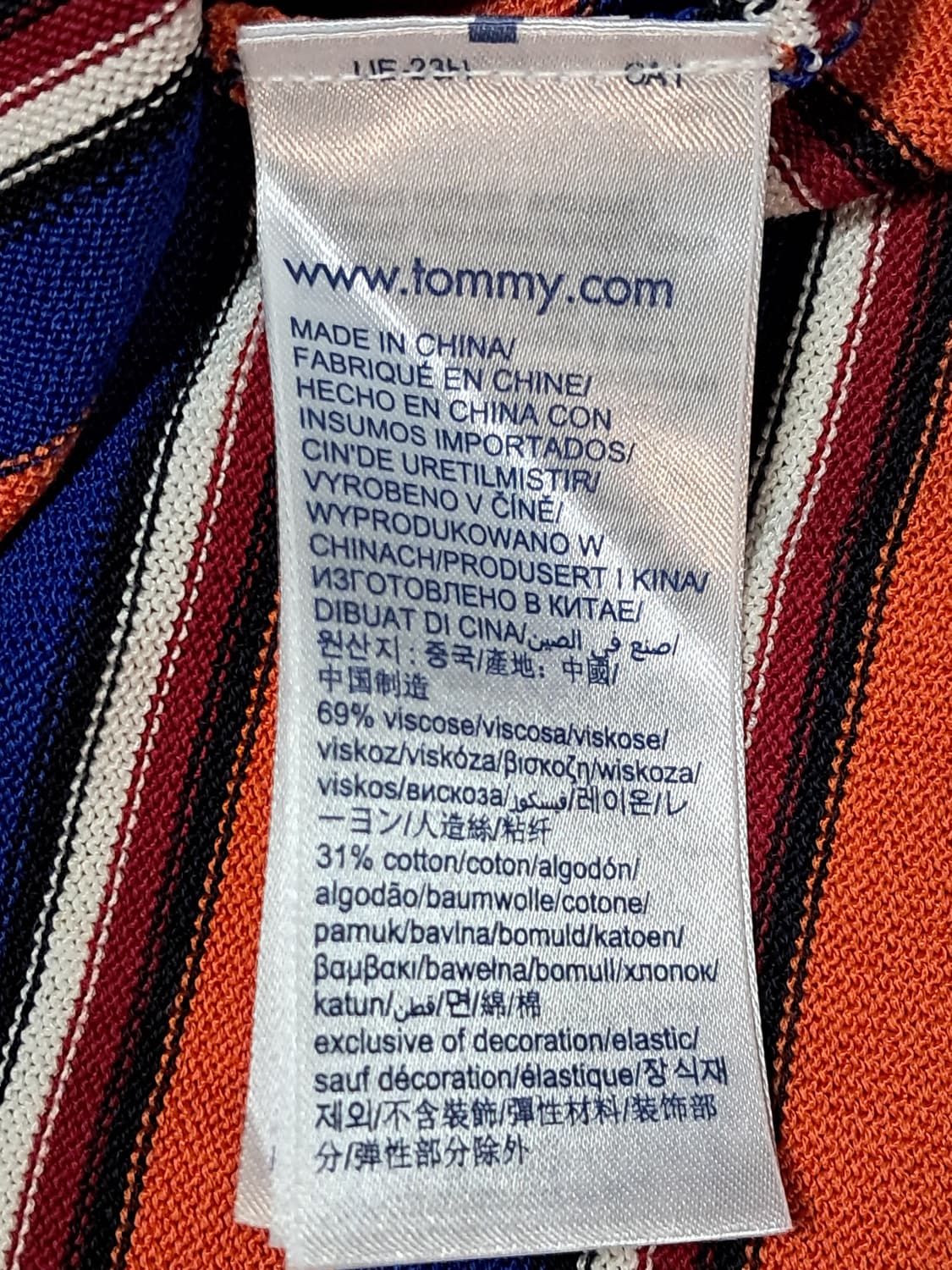 타미힐피거 여성 반팔티 XS 새상품  상품이미지8