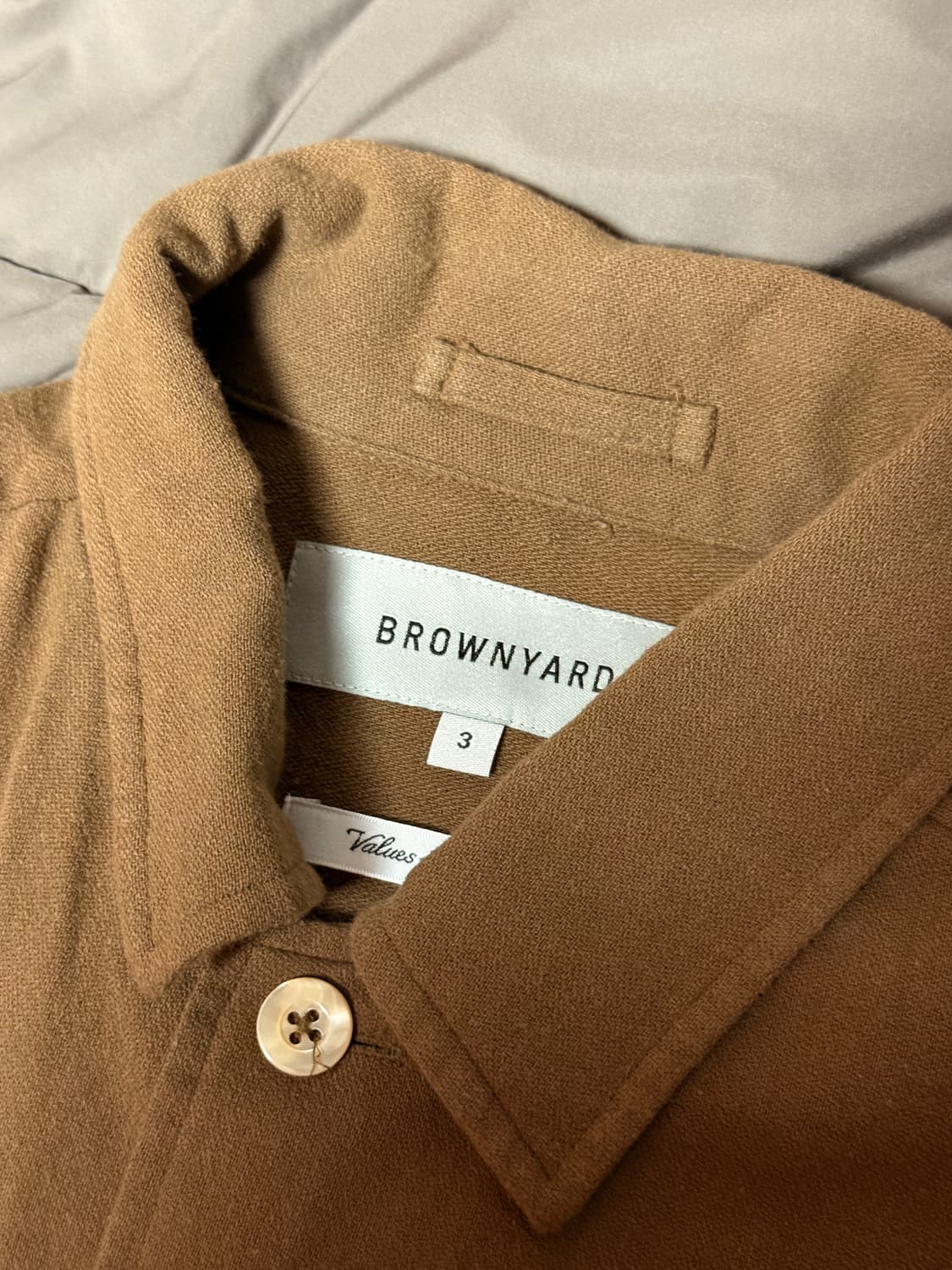 브라운야드25s/s 브라운 코튼 셋업 상품이미지4