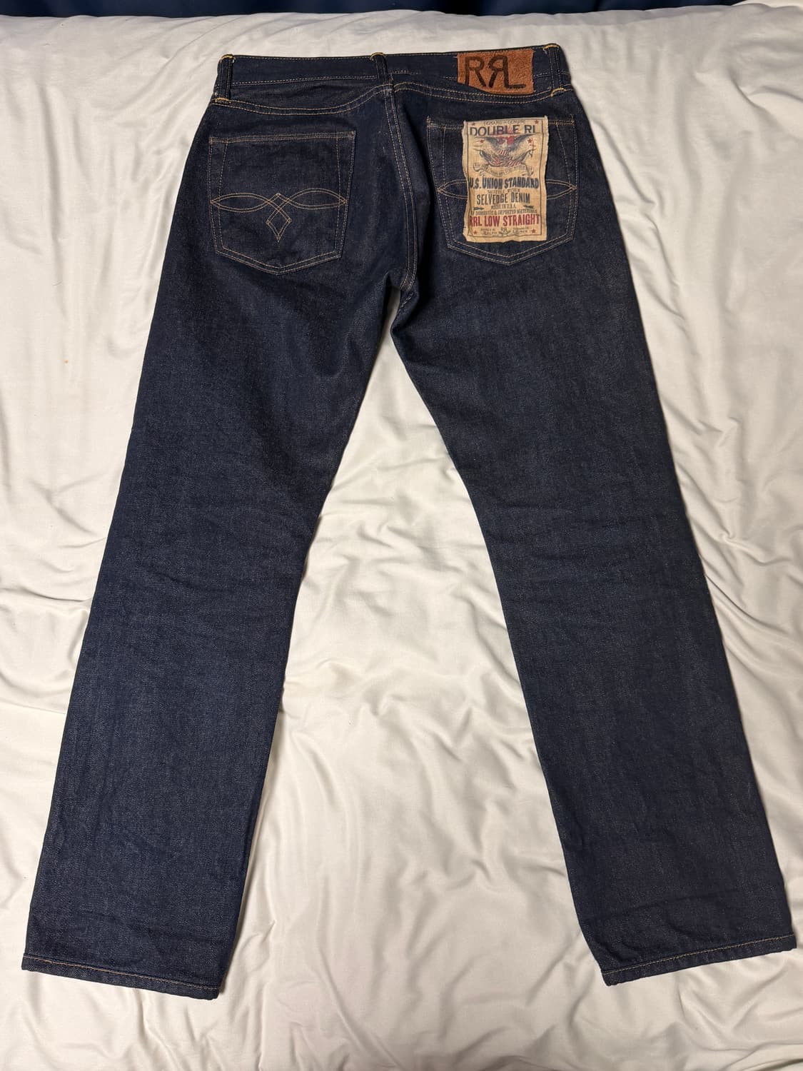 RRL 로우스트레이트 셀비지 원워시30x32 상품이미지1