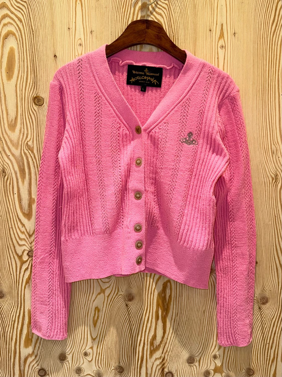 비비안 웨스트우드 앵글로매니아 베이직 가디건 상품이미지1