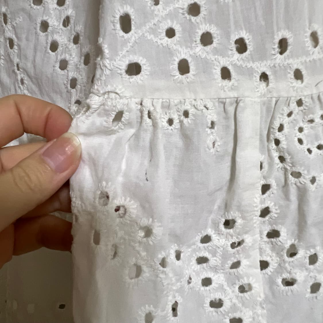 일본빈티지 gu 펀칭레이스 스커트 상품이미지3