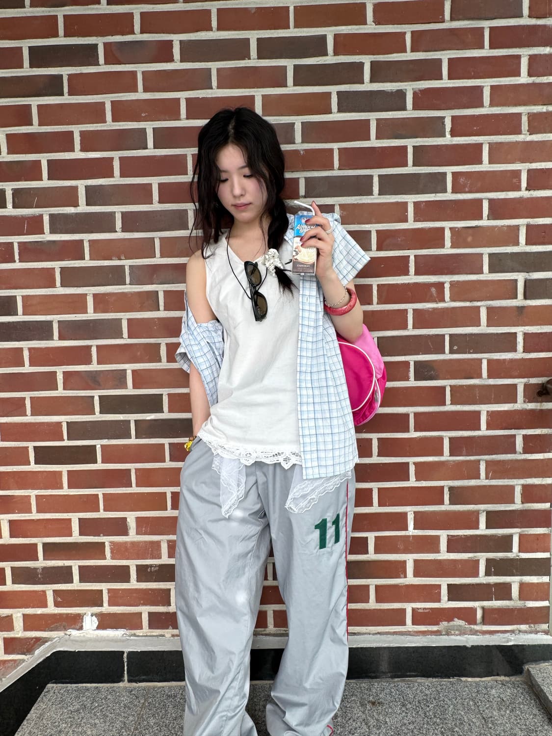 뉴진스 하우스윗st 빈티지 코디세트 4pcs 상품이미지3