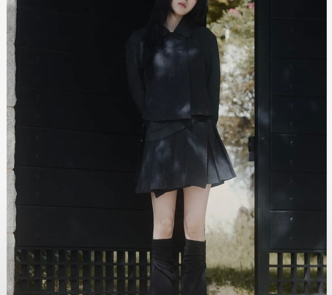 [1] 미세키서울 플리츠 미디 스커트  상품이미지2