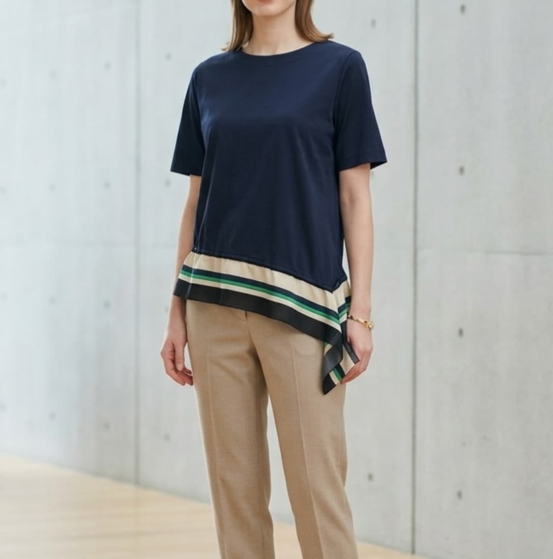 [55]랑방 반팔 라운드 티셔츠 상품이미지1