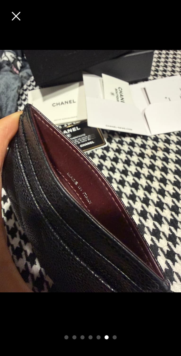 샤넬 캐비어 카드지갑 상품이미지6