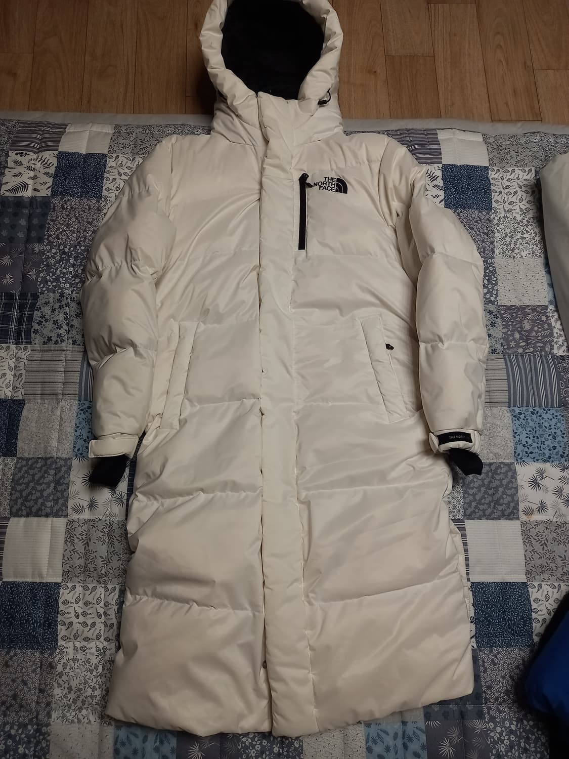 노스페이스 화이트 롱패딩    100 상품이미지1