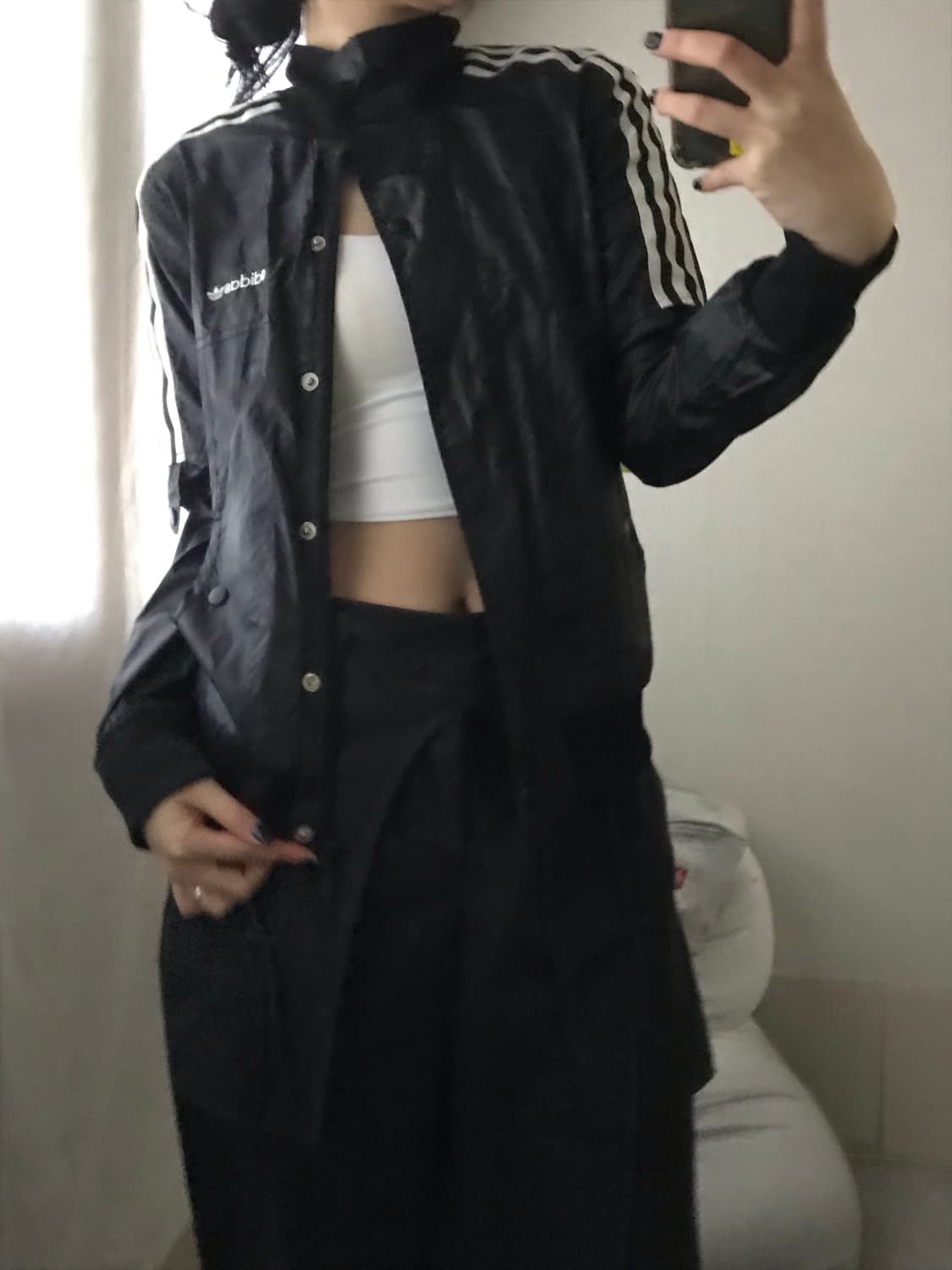 아디다스 하이넥 바이커 윈드브레이커 상품이미지5