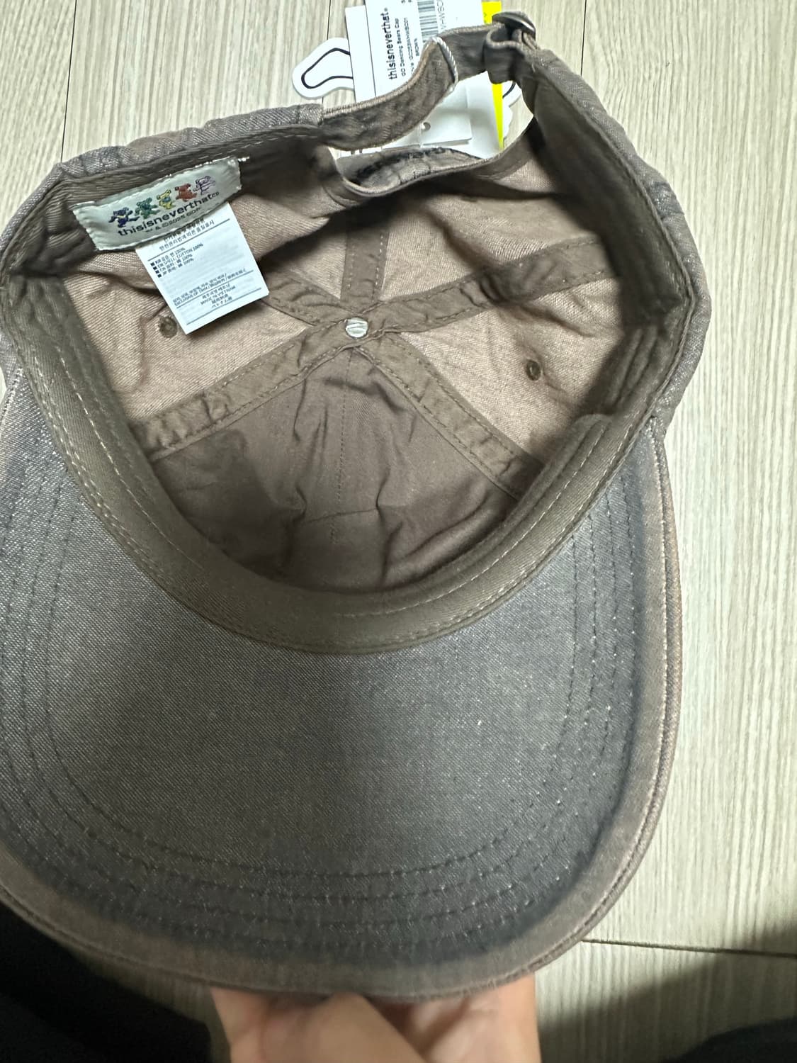 디스이즈네버댓xgrateful dancing Bears cap 상품이미지2