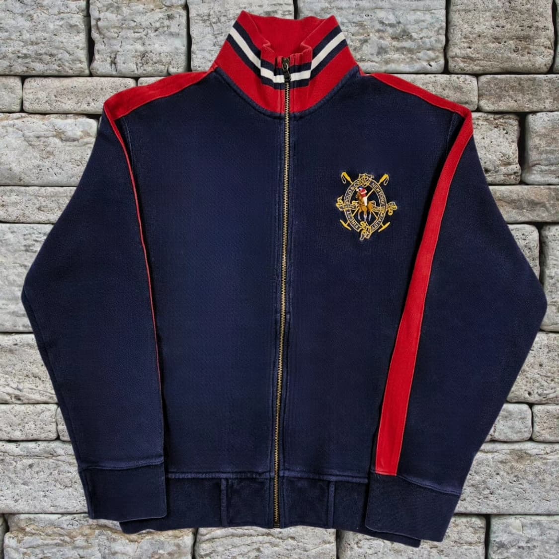 폴로 집업 니트 상품이미지4