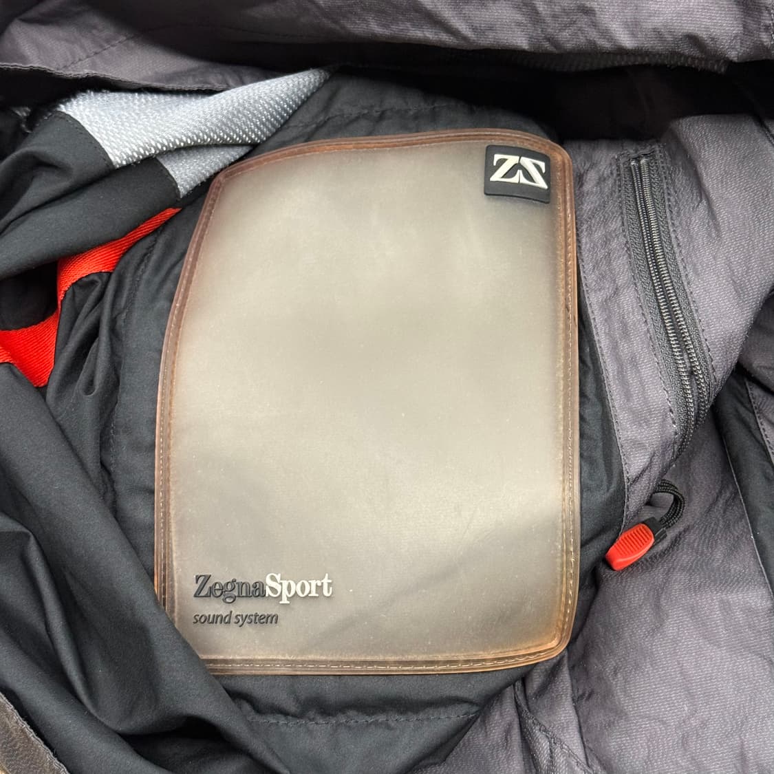 [정품] 제냐스포츠 회색 바람막이 아웃도어 자켓 b10 상품이미지6