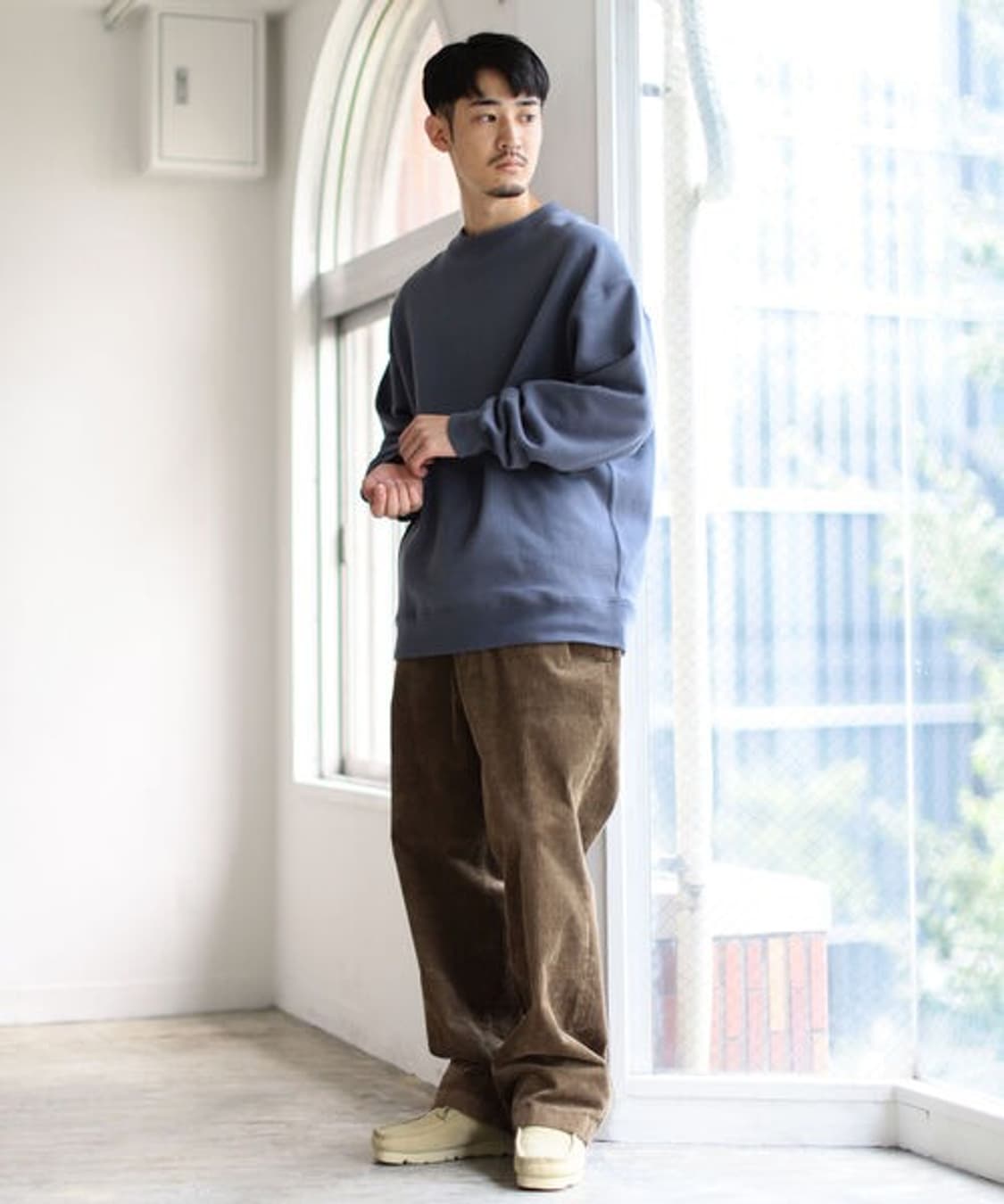 빔즈 BEAMS Wide Corduroy Pants 상품이미지2