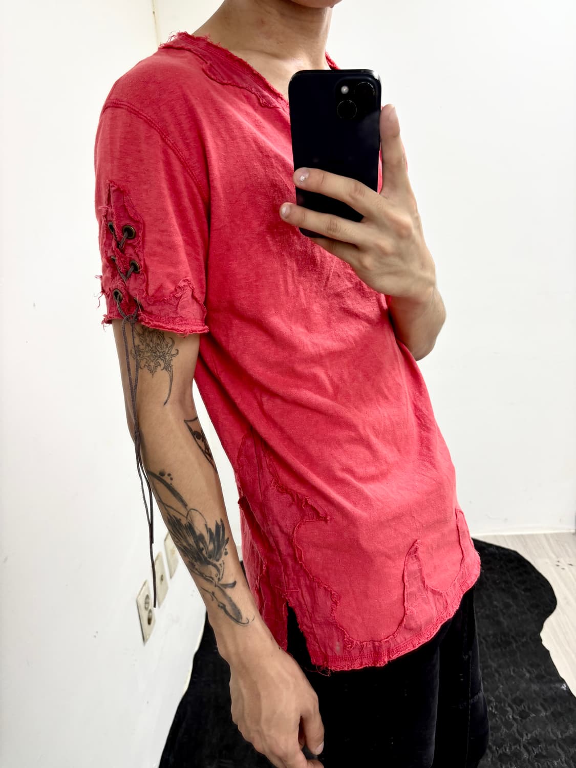 “Authentic” 00’s Design Side Eyelet Tee 상품이미지8