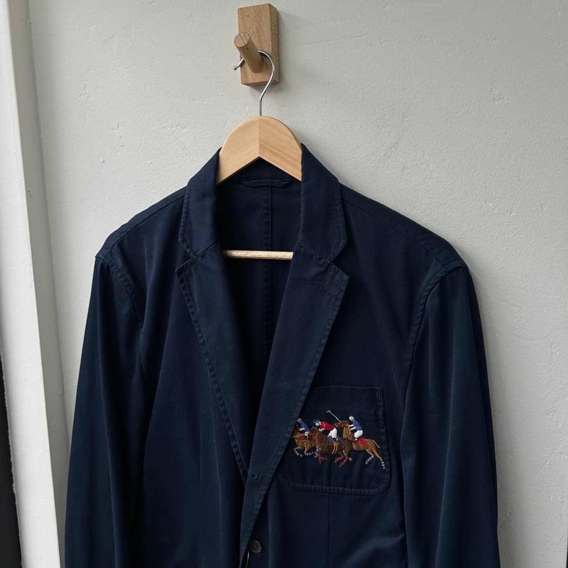 16492 - 폴로 랄프로렌 네이비 빅로고 블레이저 자켓 (42R) 상품이미지1