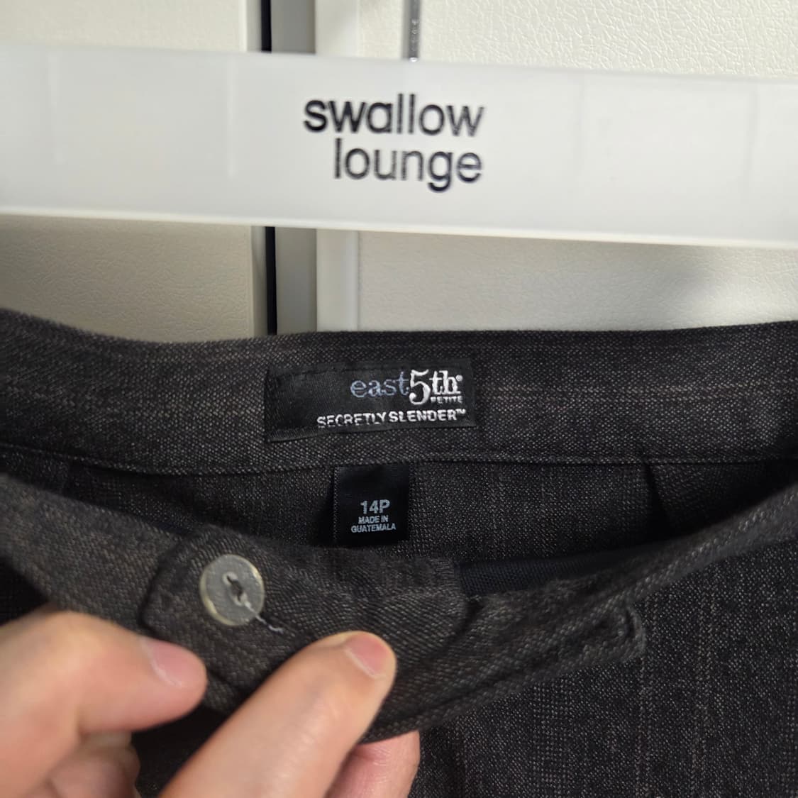 East 5th 빈티지 미니멀 슬랙스 팬츠 33 상품이미지4