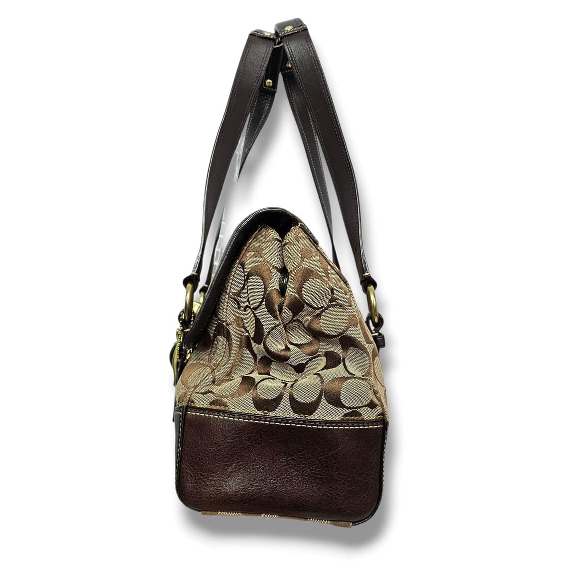 Coach 코치 시그니처 햄튼 플랩 사첼백 상품이미지4