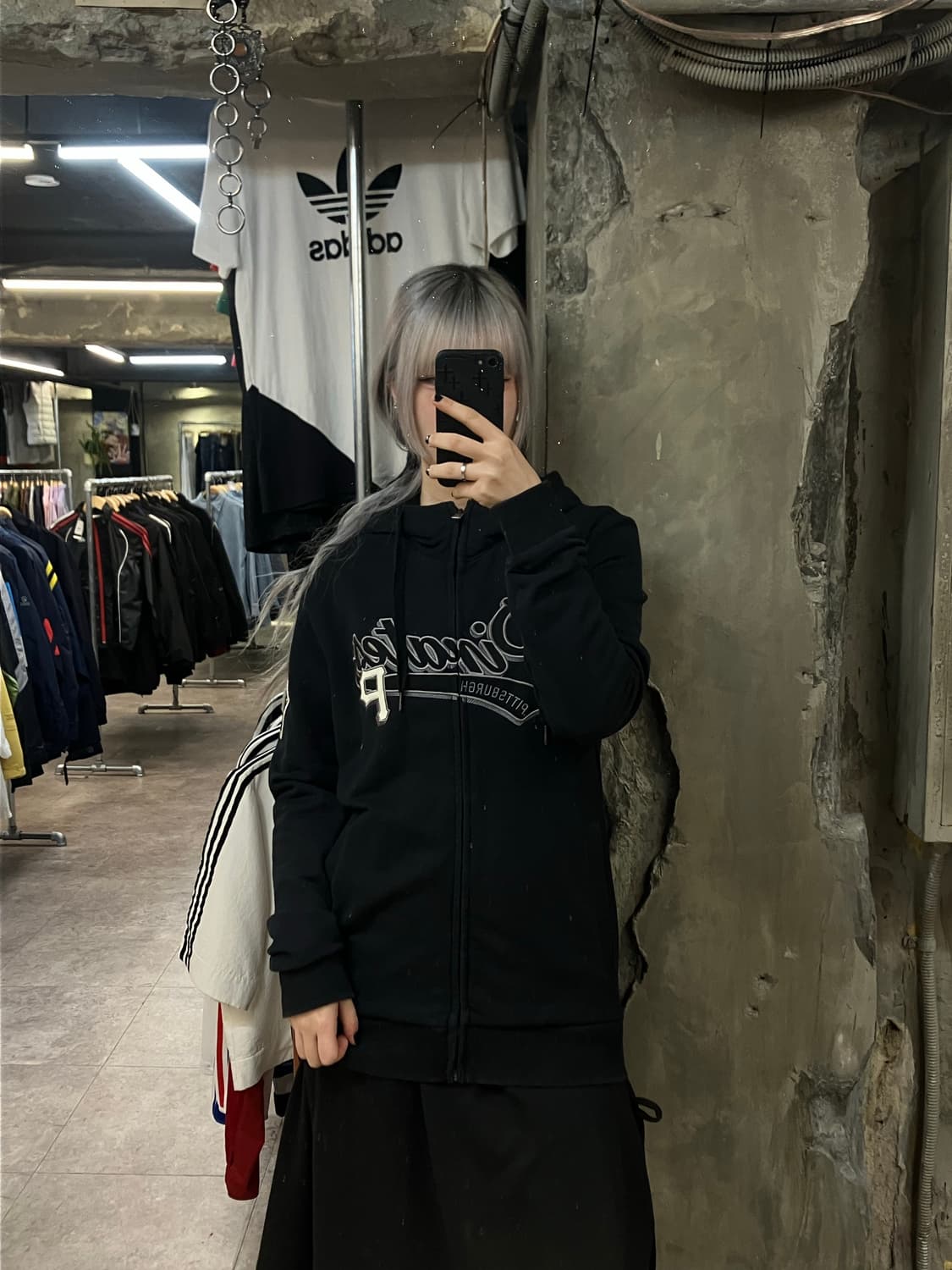 mlb 후드집업 블랙 95 #csz2621 상품이미지2