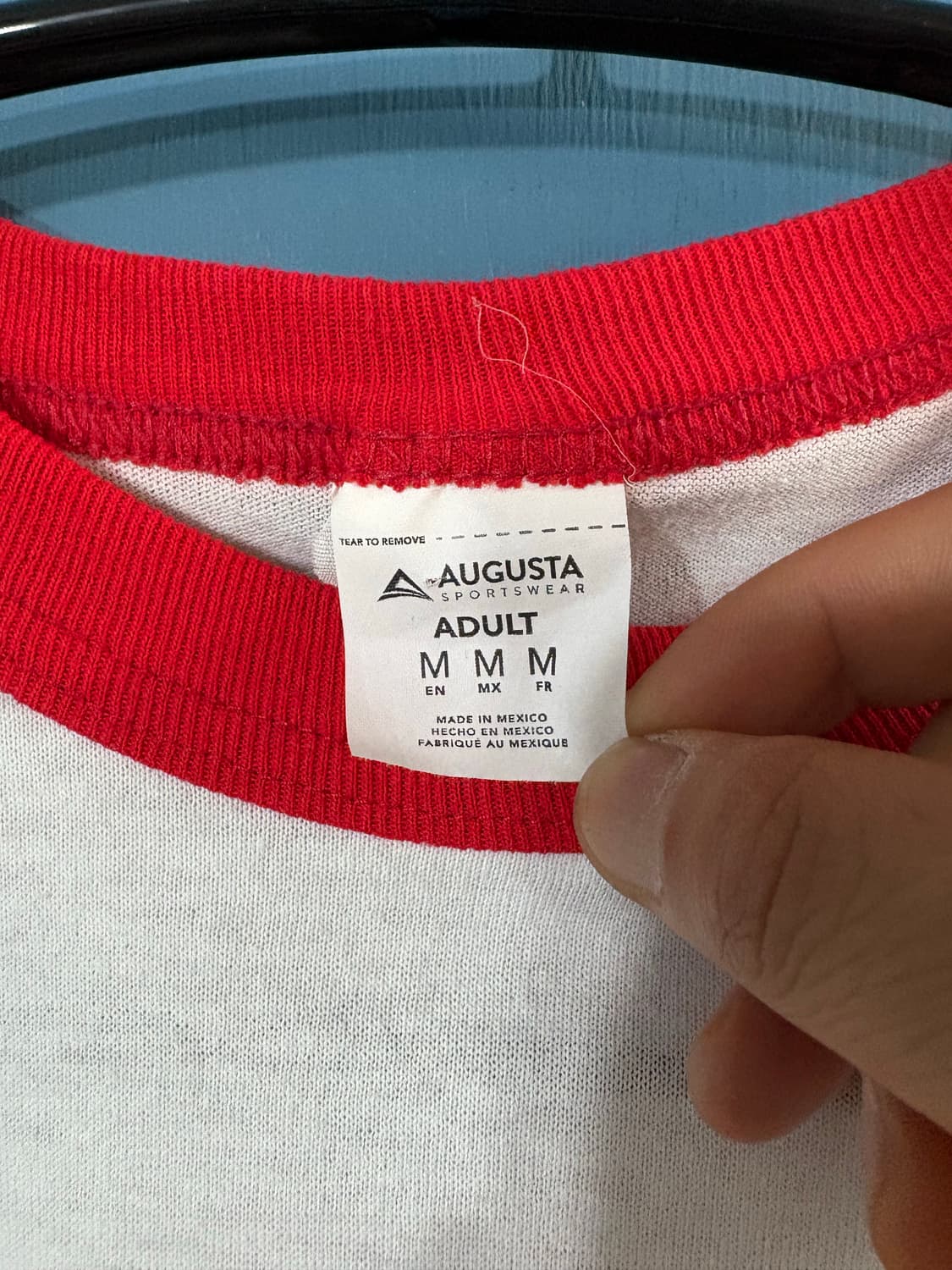 00‘s Augusta Sportswear Ringer Tee. 상품이미지5