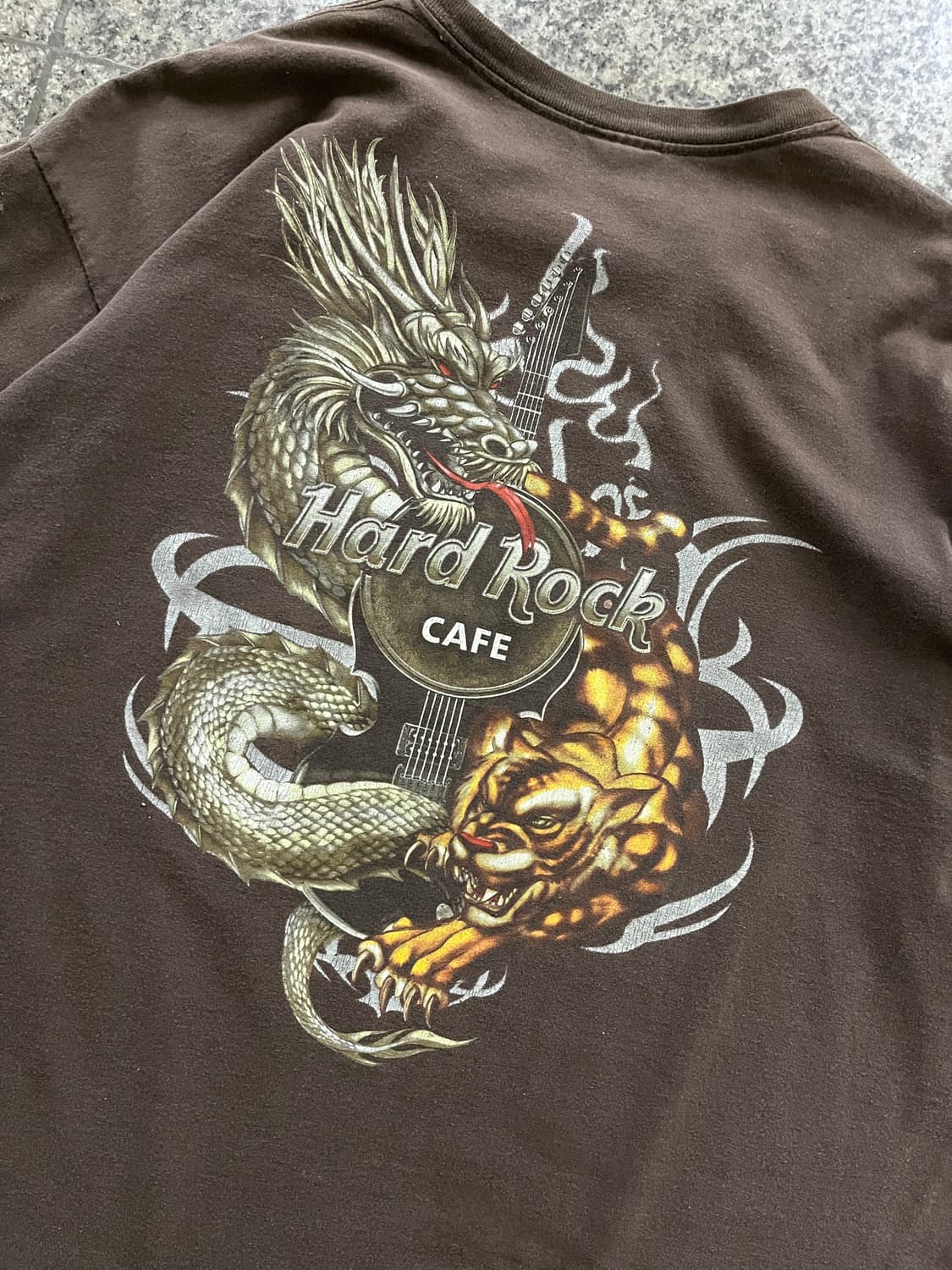 1990s Hard Rock Dragon&Tiger T Shirts 상품이미지3