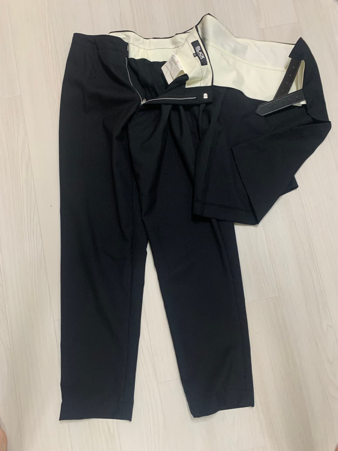 BLACK COMME des GARÇONS 랩 스커트 팬츠 상품이미지2
