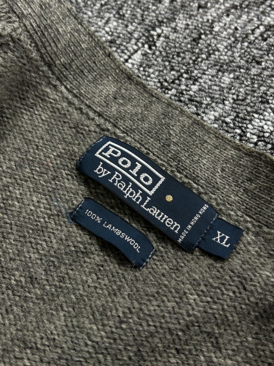 폴로 랄프로렌 포니 램스울 니트 가디건 XL  상품이미지8