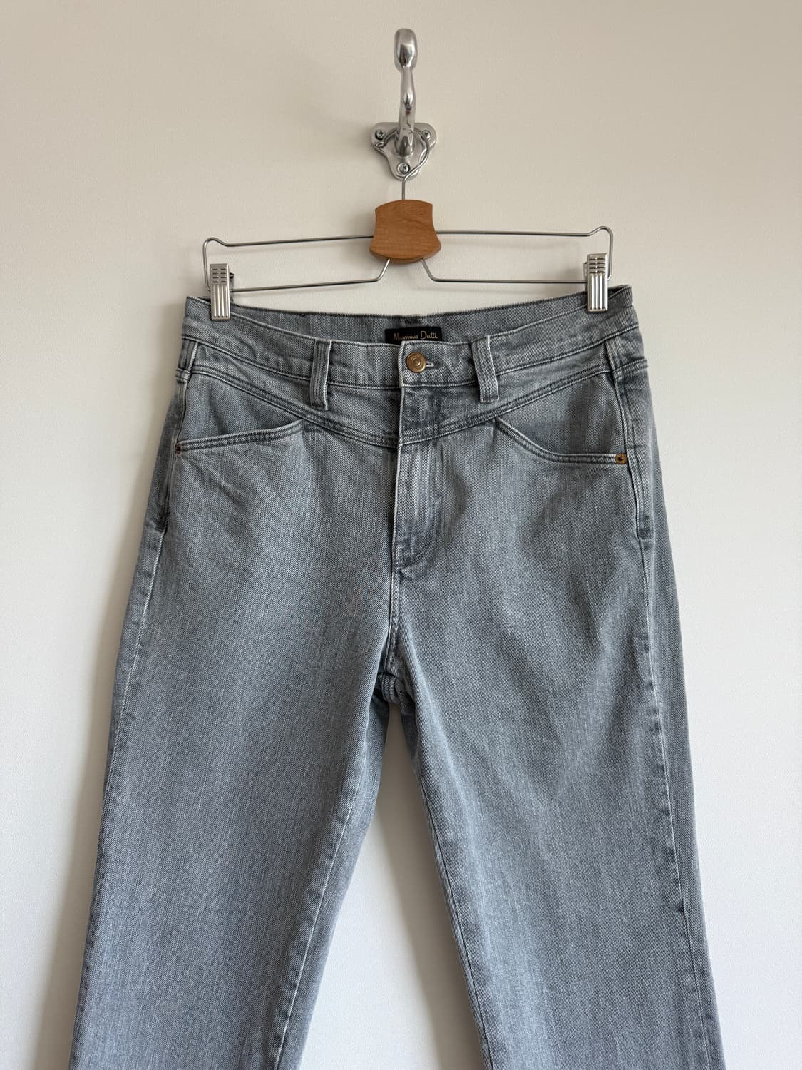 마시모두띠(Massimo Dutti) 그레이 데님 팬츠 상품이미지2