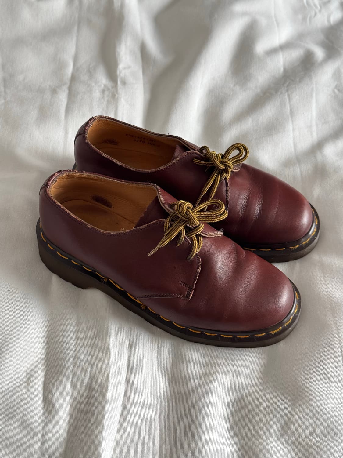 [UK4/230mm] MIE 닥터마틴 1461 깁슨 브라운 상품이미지1