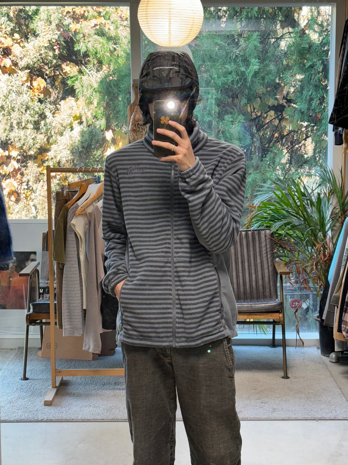 노스페이스 스트라이프 플리스 자켓 상품이미지3