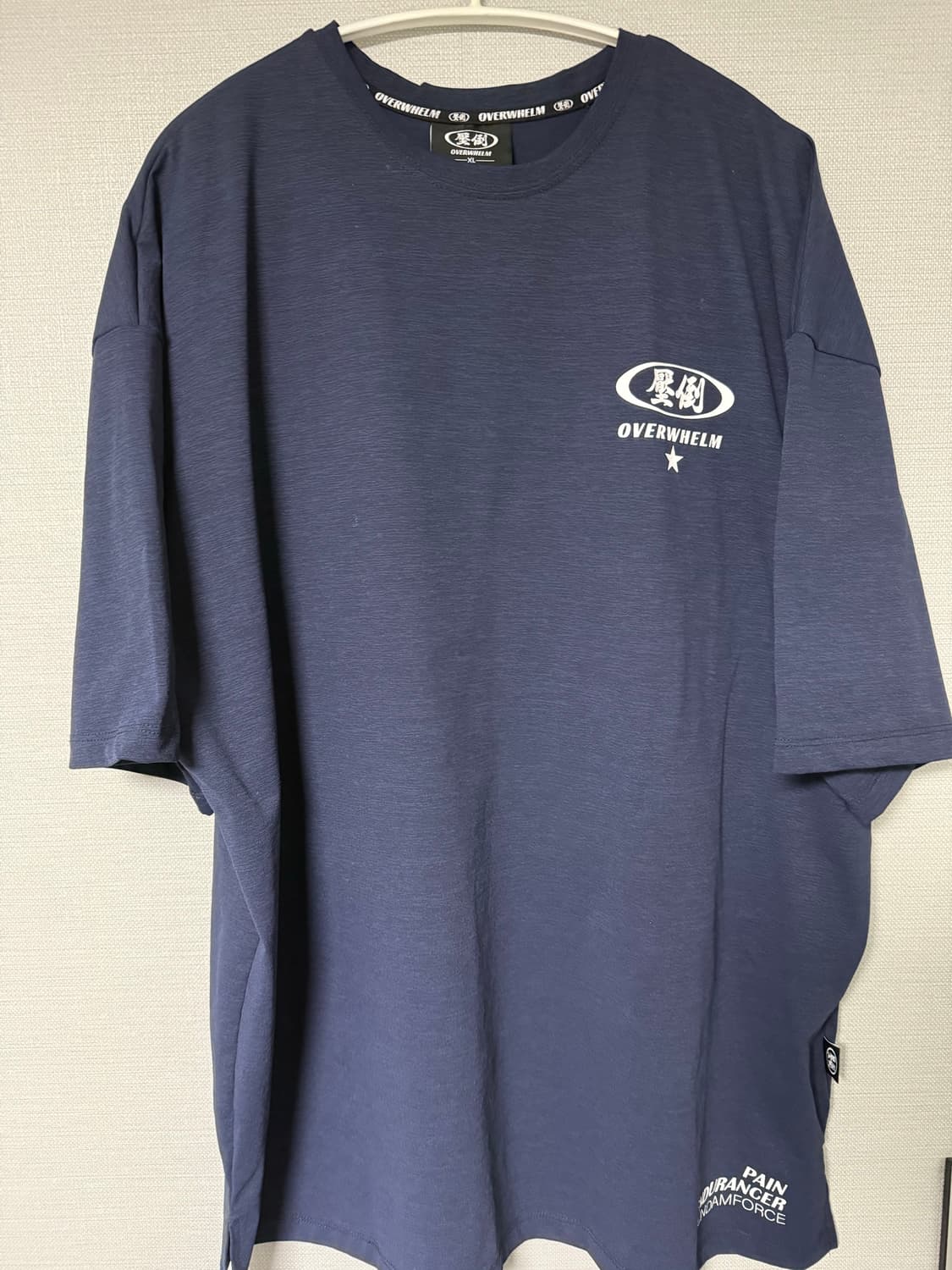 압도 네이비 반팔티 xl 상품이미지3