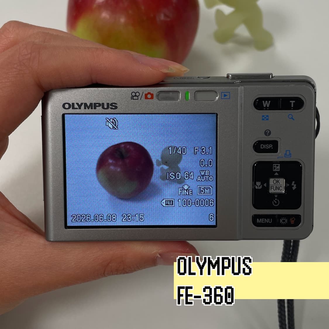 [S급] 올림푸스 FE-360 빈티지디카 디지털카메라 상품이미지5