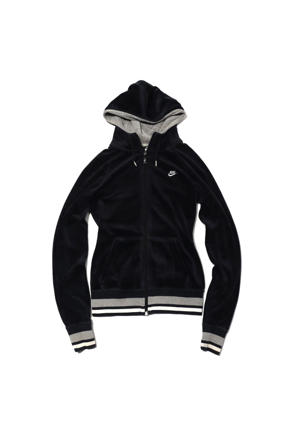NIKE 벨벳 딱붙핏 후드 집업 women M 상품이미지1