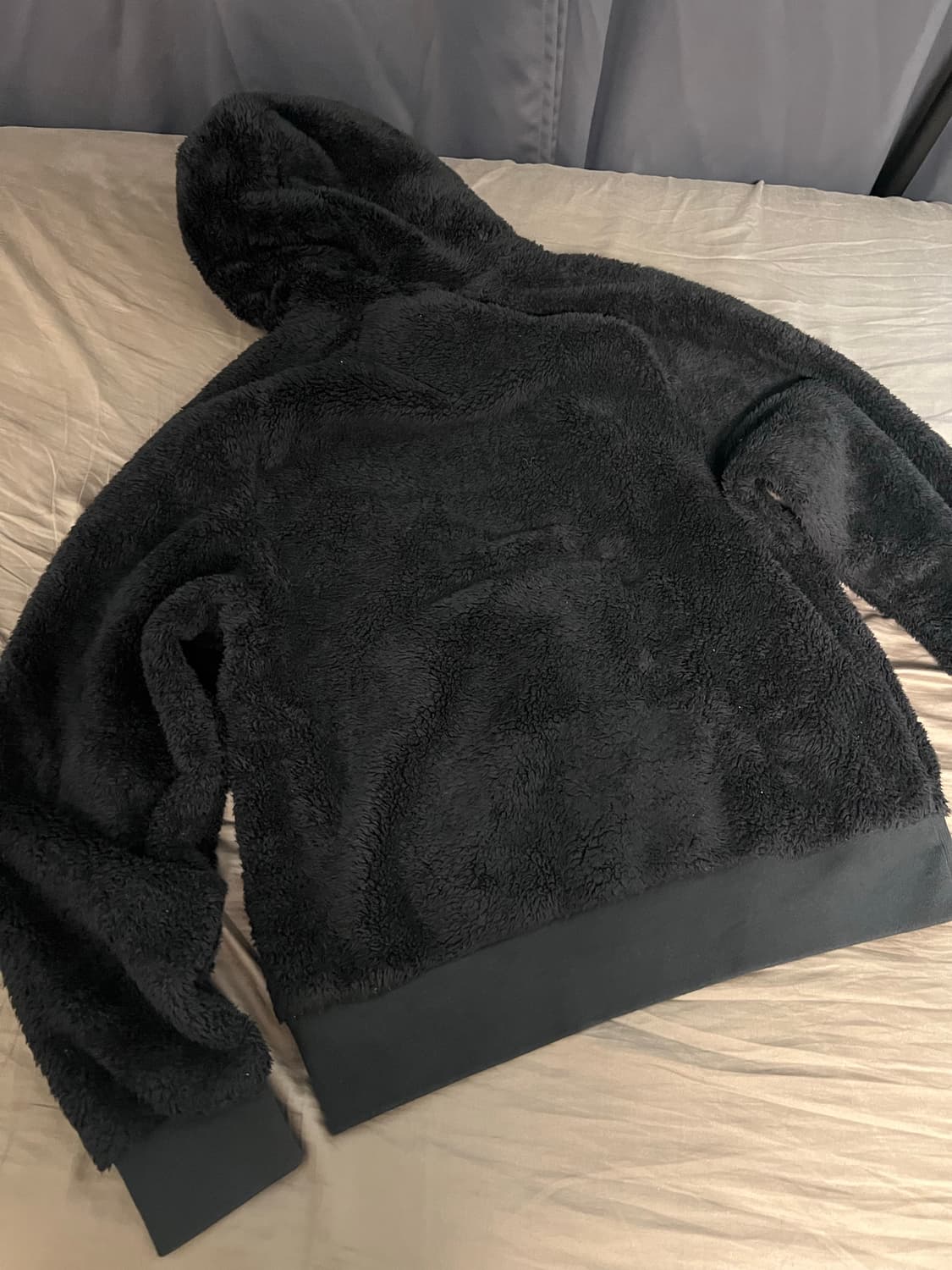 나이키 조던 후리스 후드 검정 M 상품이미지3