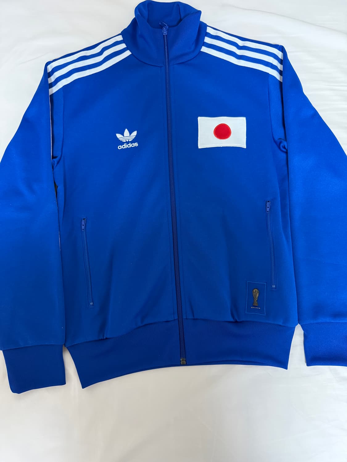 아디다스 일본 국대 2006년 독일 월드컵 기념 트랙탑 져지 블루 상품이미지1