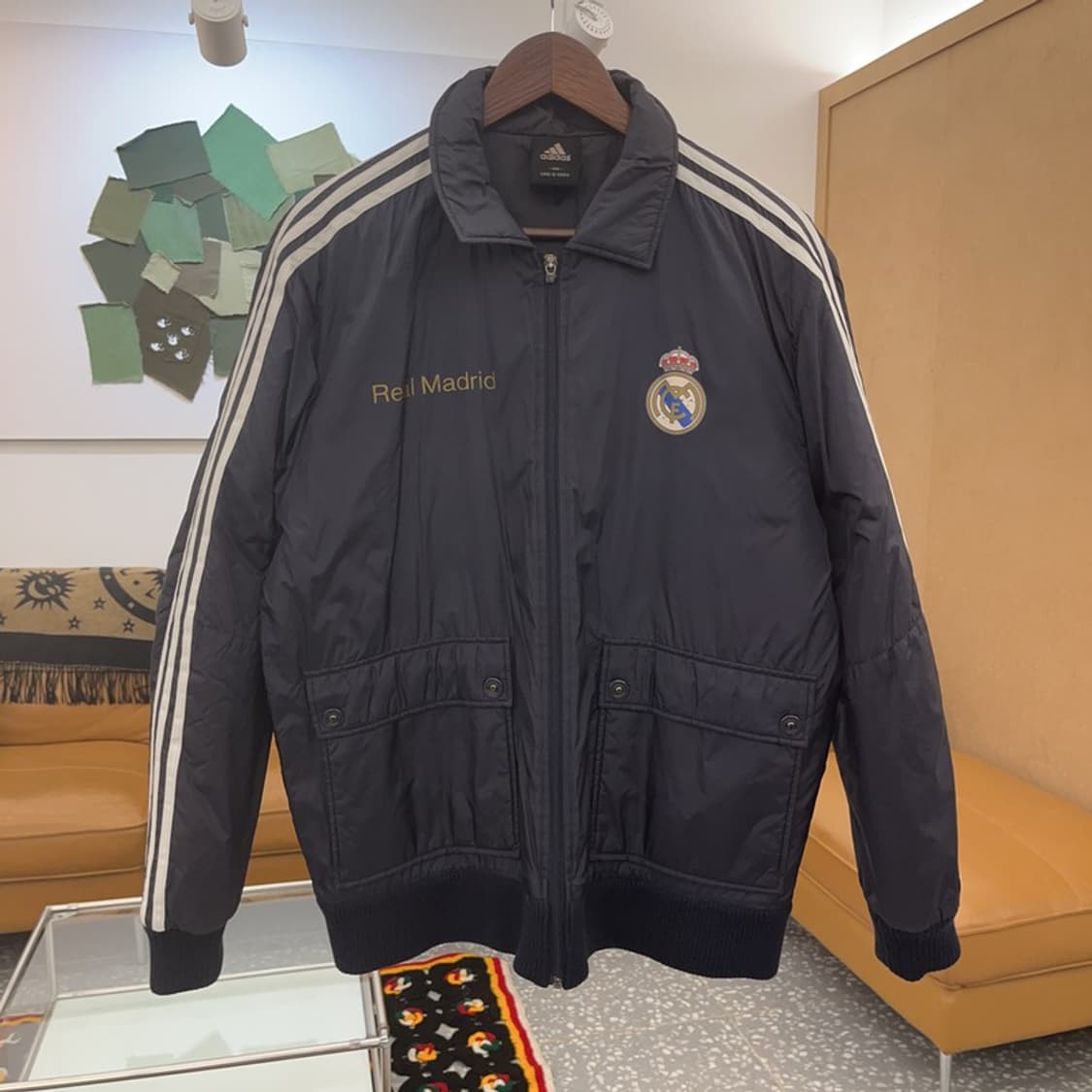 아디다스 레알마드리드 올드스쿨 빈티지 패딩 점퍼100 C06624 상품이미지3