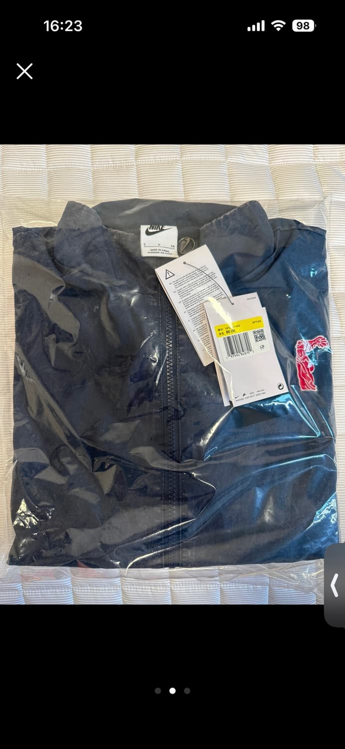 새상품) 나이키 여성용 빈티지 워싱 우븐 자켓 S/M 상품이미지7