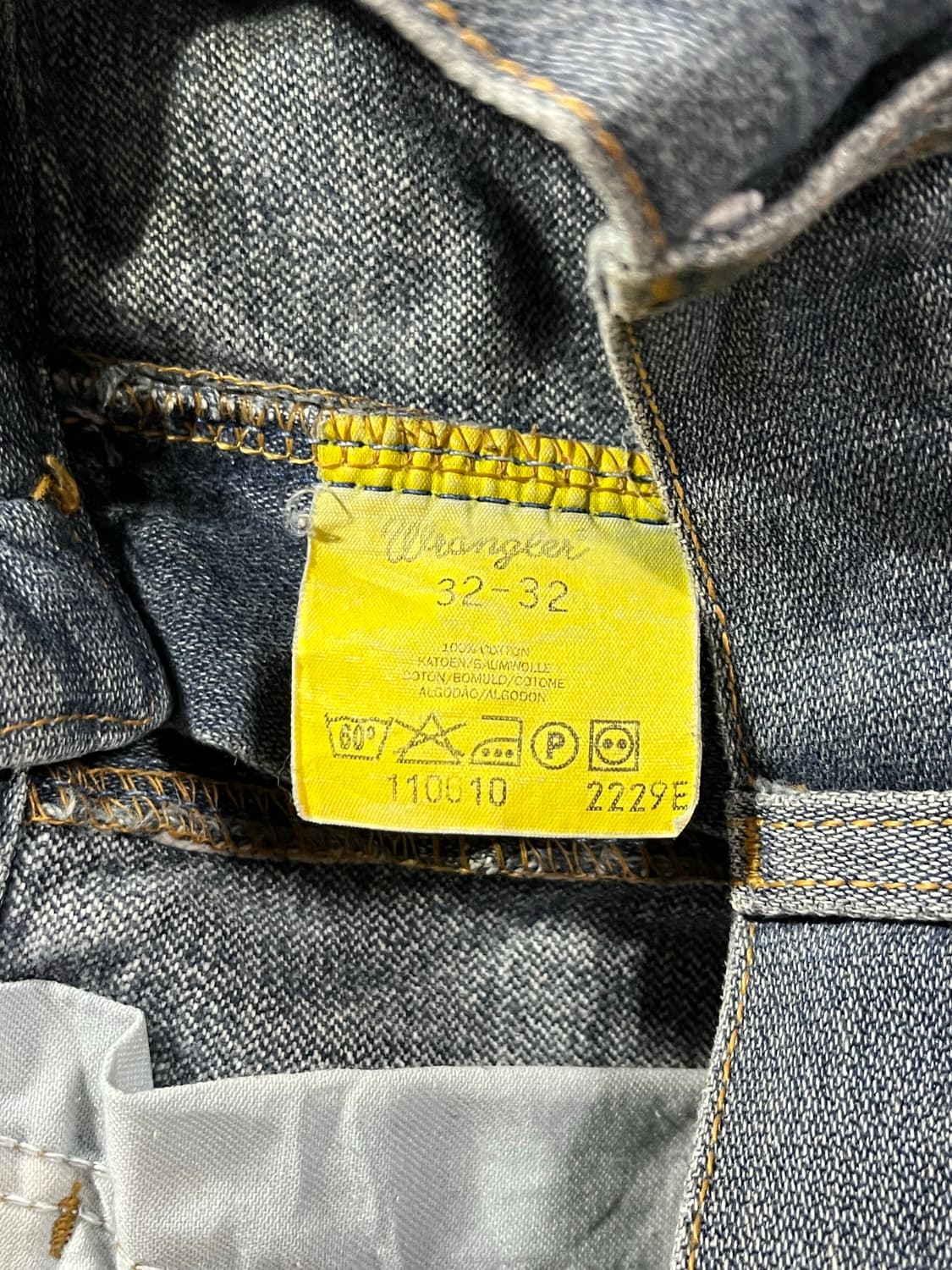 랭글러 Wrangler 부츠컷 (517fit) 데님 32x32 판매 상품이미지9