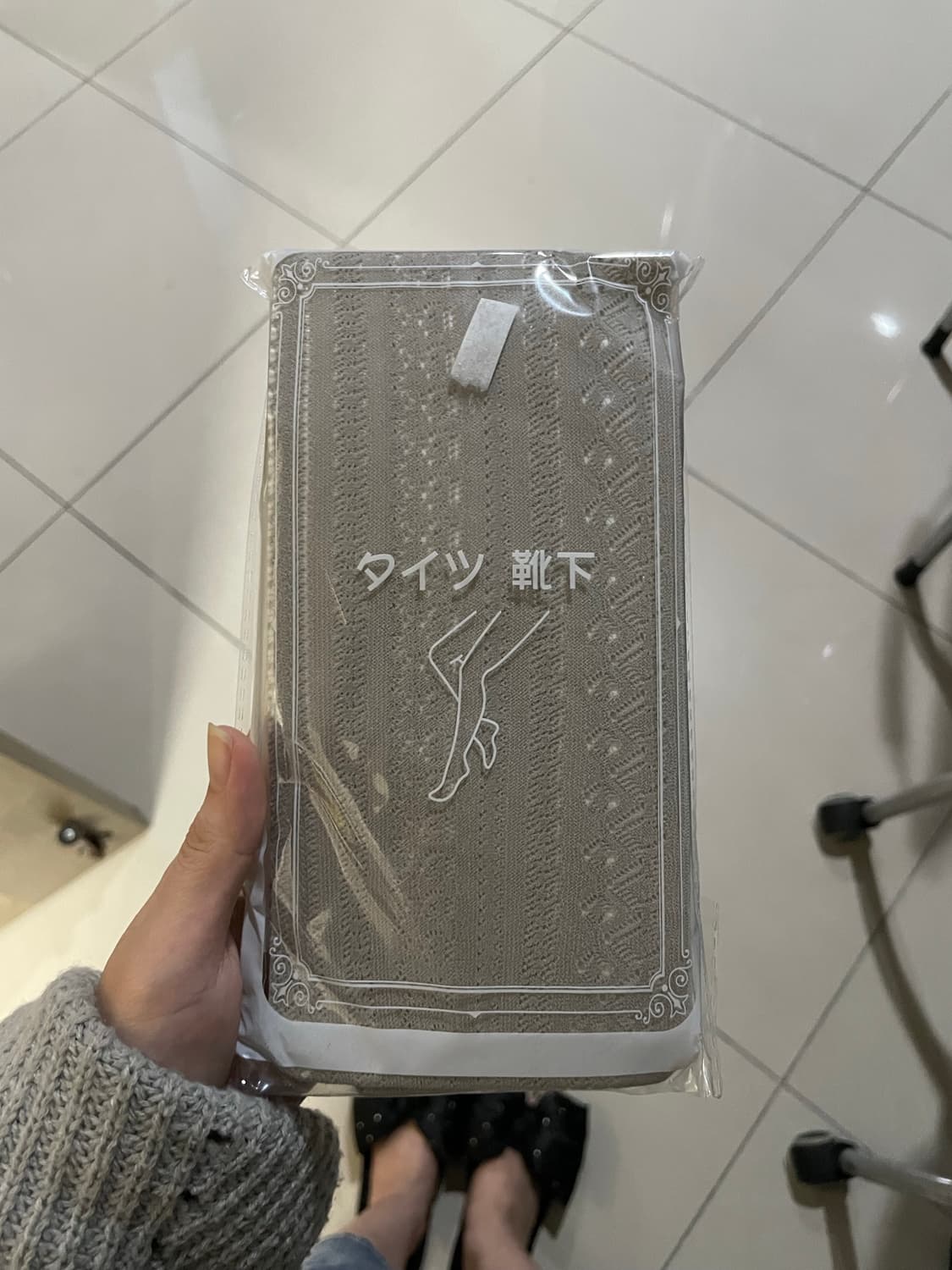 일본빈티지 레이스 스타킹 상품이미지1