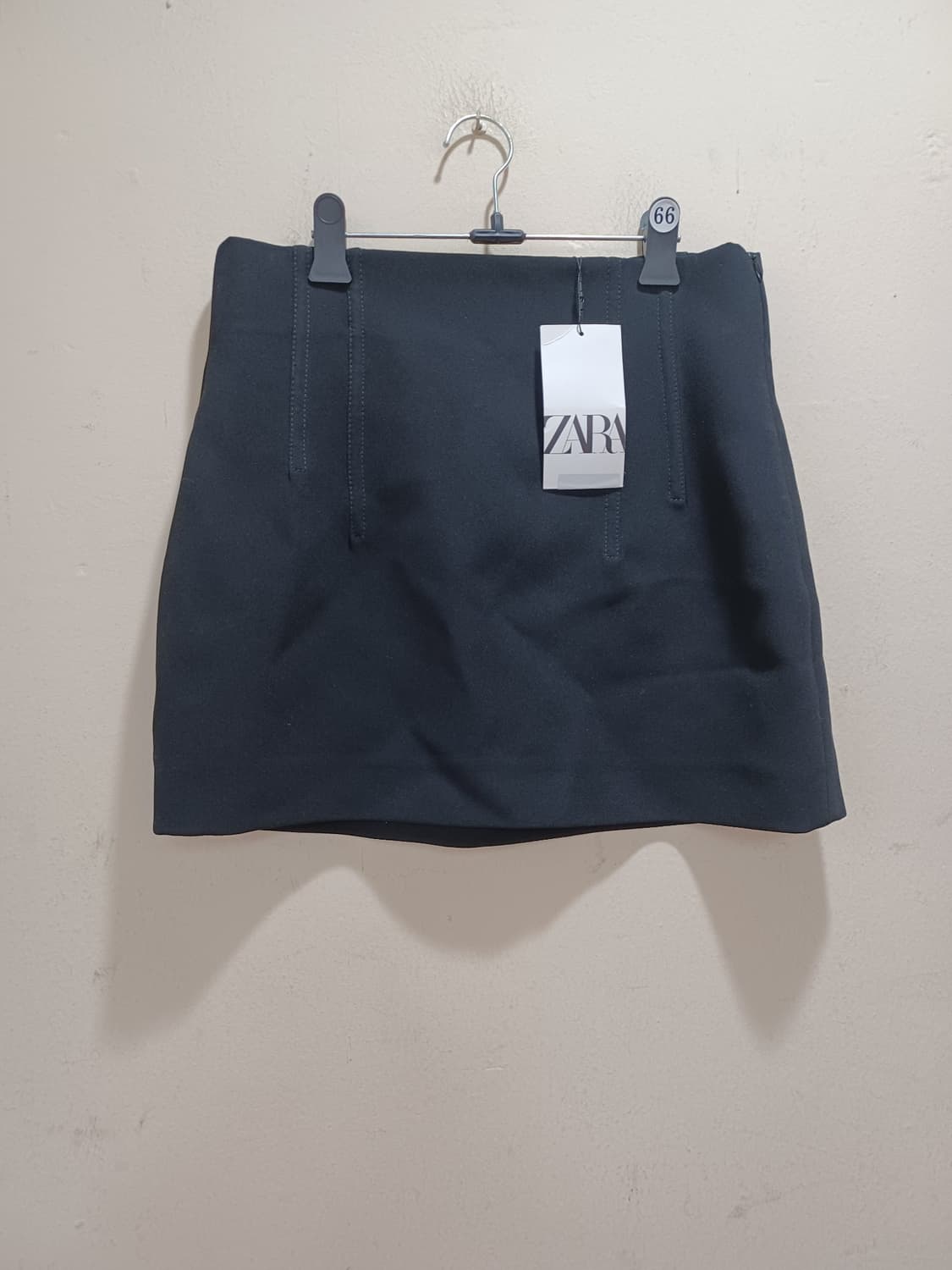 ZARA 자라 블랙 미니 스커트  상품이미지1